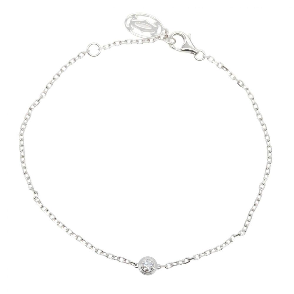 Cartier d'Amour Diamond Bracelet SM - Accessory 18KWG (White Gold) Women's Si...